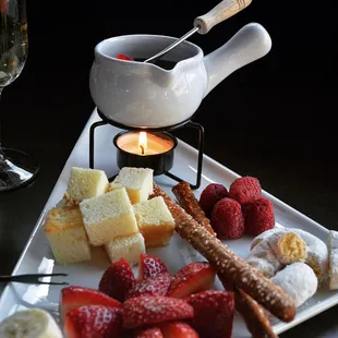 chocolate decadence - dark chocolate with all the trimmings