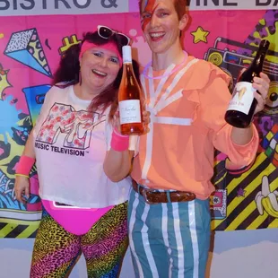 costume winners of the 80's party