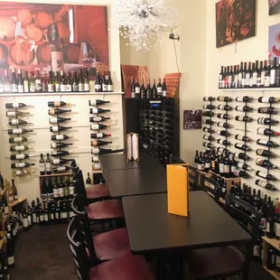 Wine wall