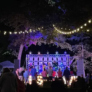 Sunset Live! concert stage