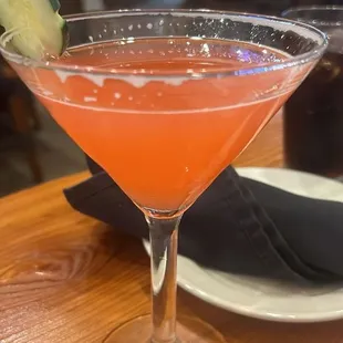 Cucumber watermelon martini