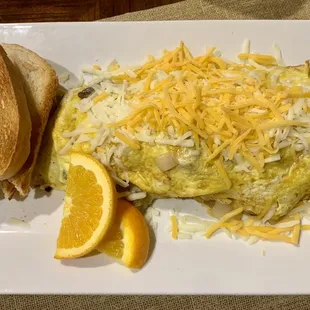 Farmer's Omelet - Huge!