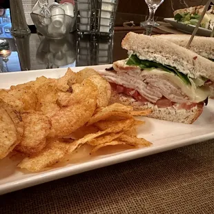 Turkey Dill Sandwich