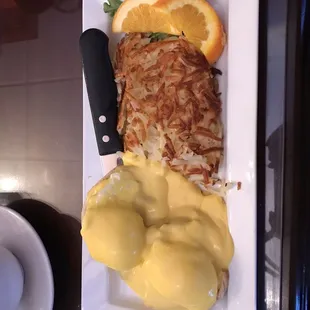 Seafood Eggs Benedict