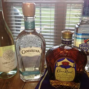 Restocking the home bar