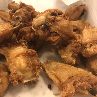 Plane wings (sauce on the side)