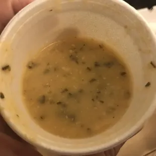 Garlic sauce for wings