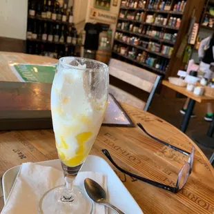 Lemoncello flute: so refreshing!!! Open for business 05/18/20