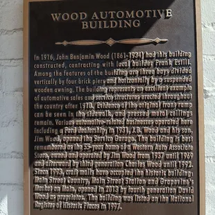 Building Plaque