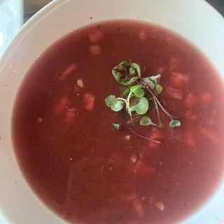 Watermelon Gazpacho Cup