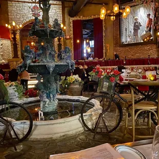 Interior dining area.  Gorgeous.