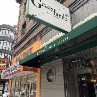 the outside of the building