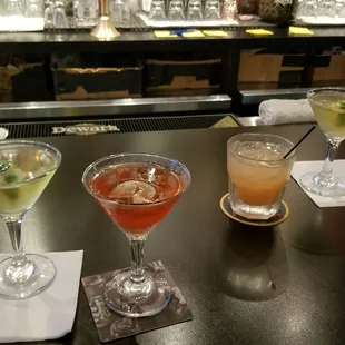 The Cocktails we tackled