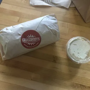 Side of dressing for dipping