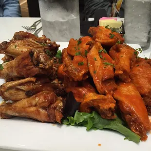 Mountain of wings and very delicious
