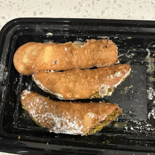 Bitter Lemon Pith Cannoli 3 minis for $9