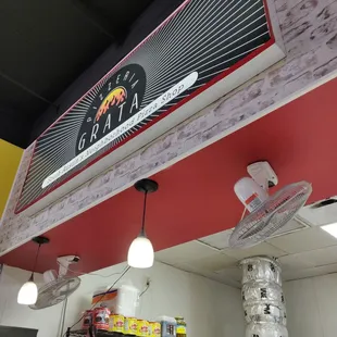 Legit brick oven in the back of a gas station