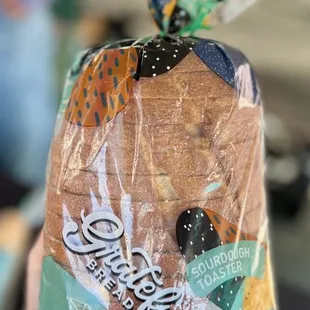 Sourdough Toaster from Fair Oaks Farmers Market, excited to try! 0 sugar, 0 cholesterol &amp; only 1 gram of fat!