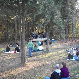 Folks Enjoying Music