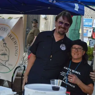 Andrew Casteel and Laughing Monk