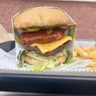 Mexican burger