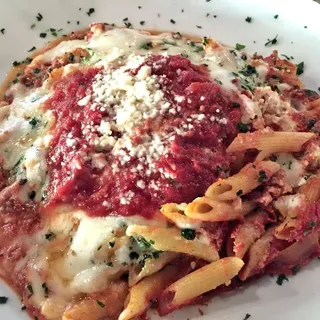 Goat Cheese Baked Ziti