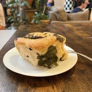 Spinach Mushroom Roll