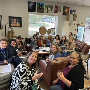 Cozy tasting room at Graveyard Vineyards