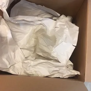 Covered in cleaning products/bleach