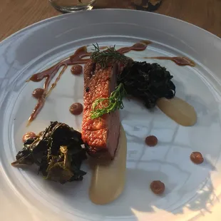 Hay Smoked Duck Breast