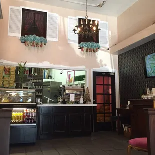 The counter