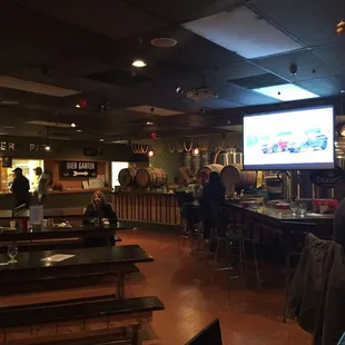 Open space with ping pong