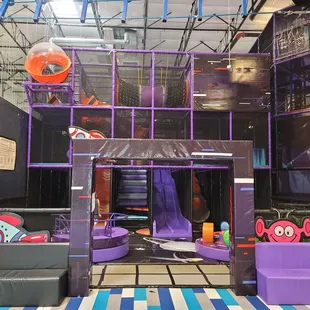 Little kid climbing area.