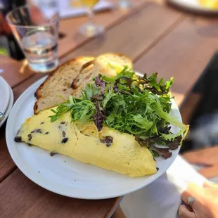 Wild Mushroom Omelette