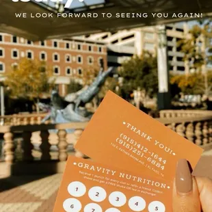 Ask for your loyalty card! $8 minimum purchase for every punch !