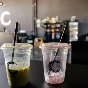 environment with coffees