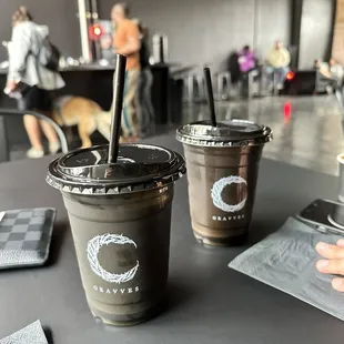 Forest Dweller Latte and Vanilla Lavender Latte