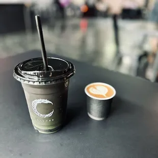 Forest Dweller Latte and Cortado