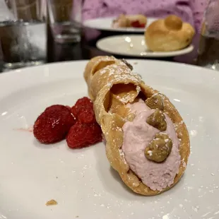 Specialty cannoli for Triangle Restaurant Week