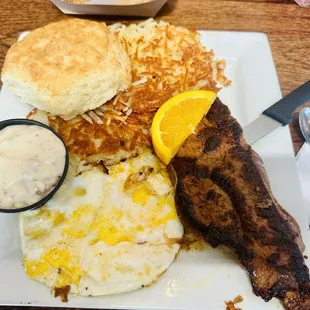 Steak and Eggs