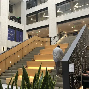 View from the edge of the seating area.