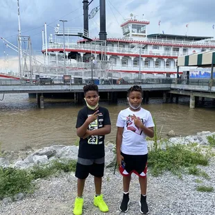 Outside the River boat cruise