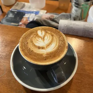 Cappuccino with french toast syrup