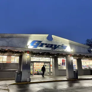 a person walking out of the door