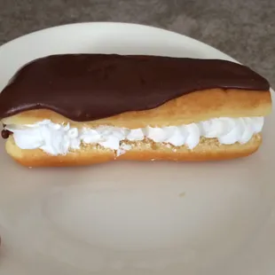 Long John with whipped cream filling, do I need to say more:)