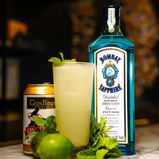 New Be-gin-ings cocktail drink