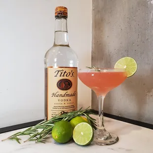 Grandma's Cosmocopia cocktail drink