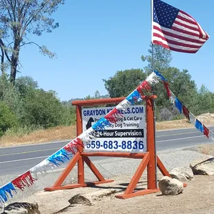 You won't miss our sign on Hwy 41!