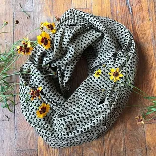 Our Scarves Are Made With 100% Cotton - Perfectly Lightweight For Summer!