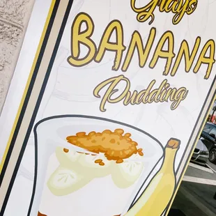 Treat yourself with some Grays Banana Pudding!